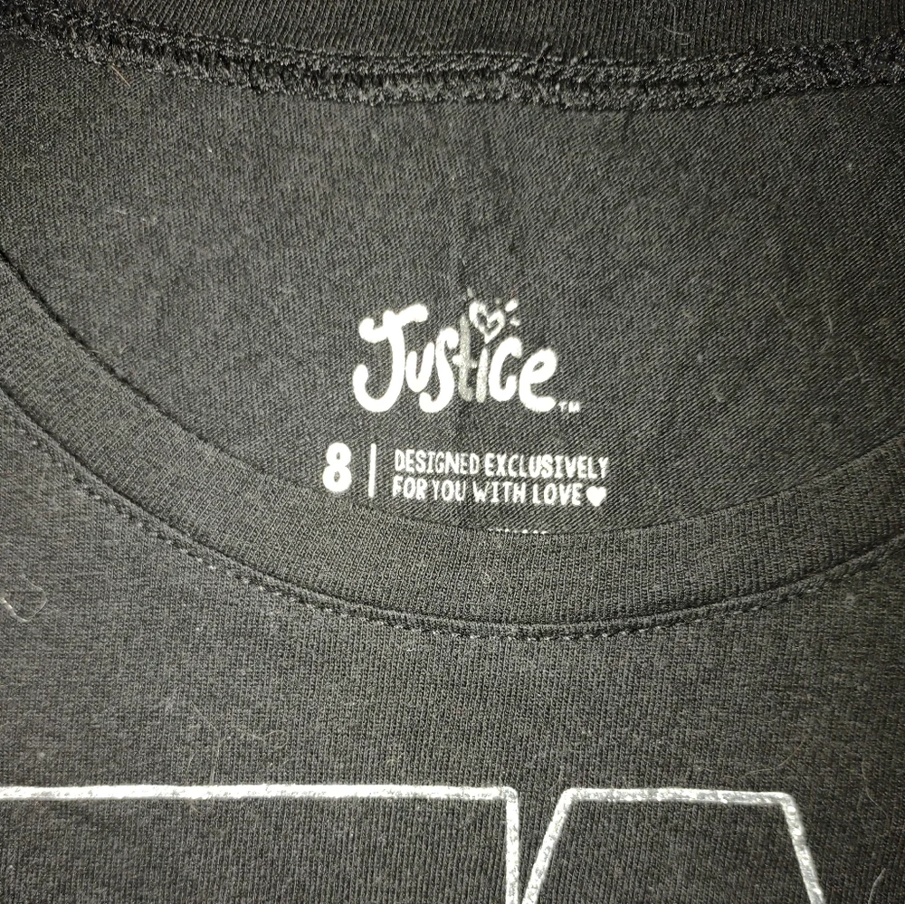 5/$25 Justice Baby Yoda T-shirt, Size 8